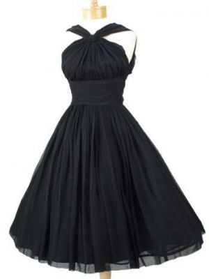 festive frockage ideas - mylusciouslife - black vintage halter dress.jpg